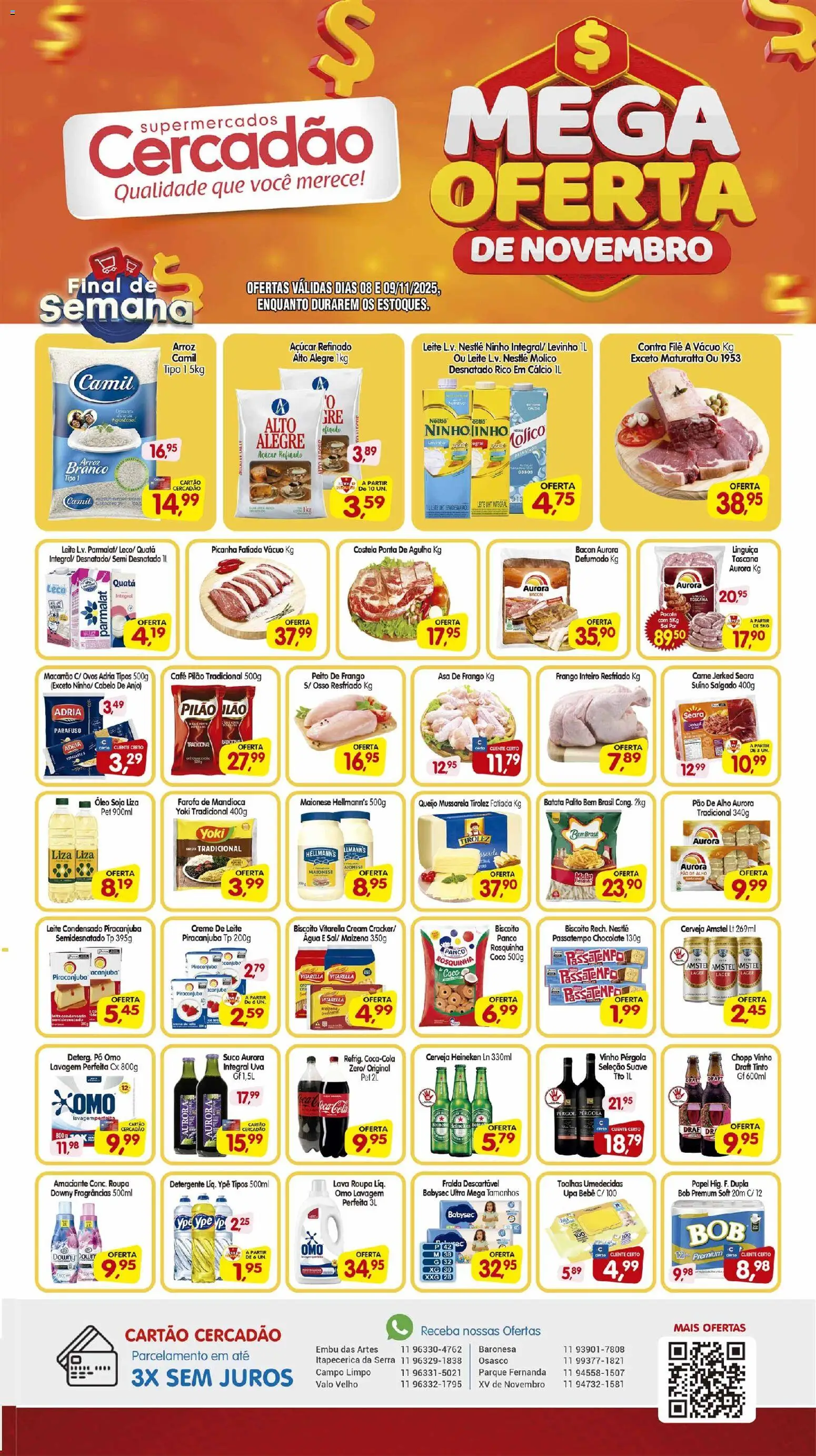 Cercadão - Ofertas da semana - página 1- válido a partir de 08/11/2025
