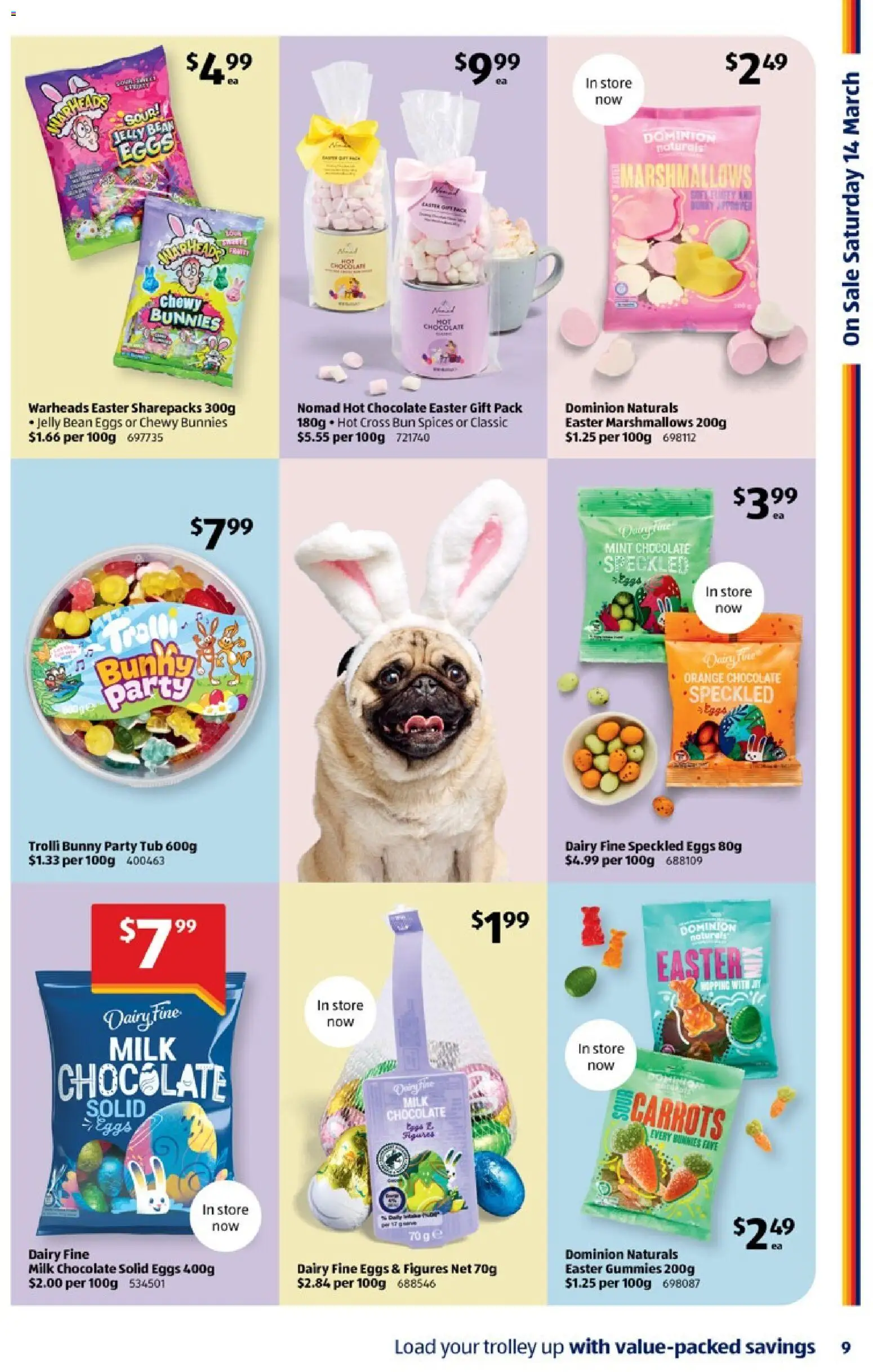 Aldi catalogue  - page 9- valid from 11/03/2026