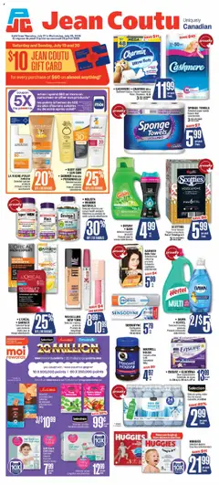 Preview Jean Coutu weekly flyer valid from Jul 17, 2025
