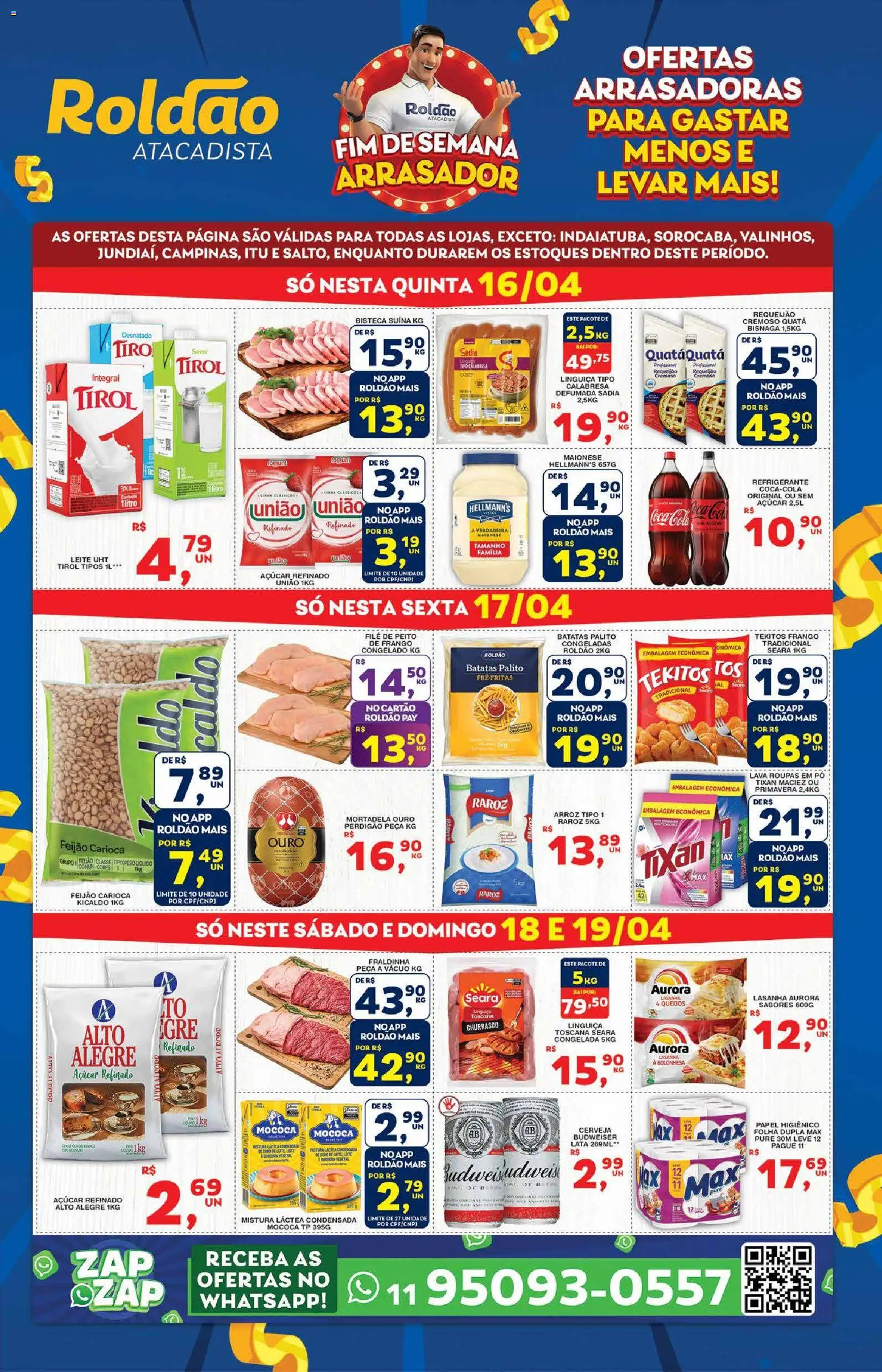 Roldão - Ofertas da semana - página 1- válido a partir de 16/04/2026
