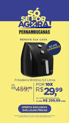 Pré-visualização Pernambucanas - Ofertas Renove Sua Casa válida a partir de 11/09/2025