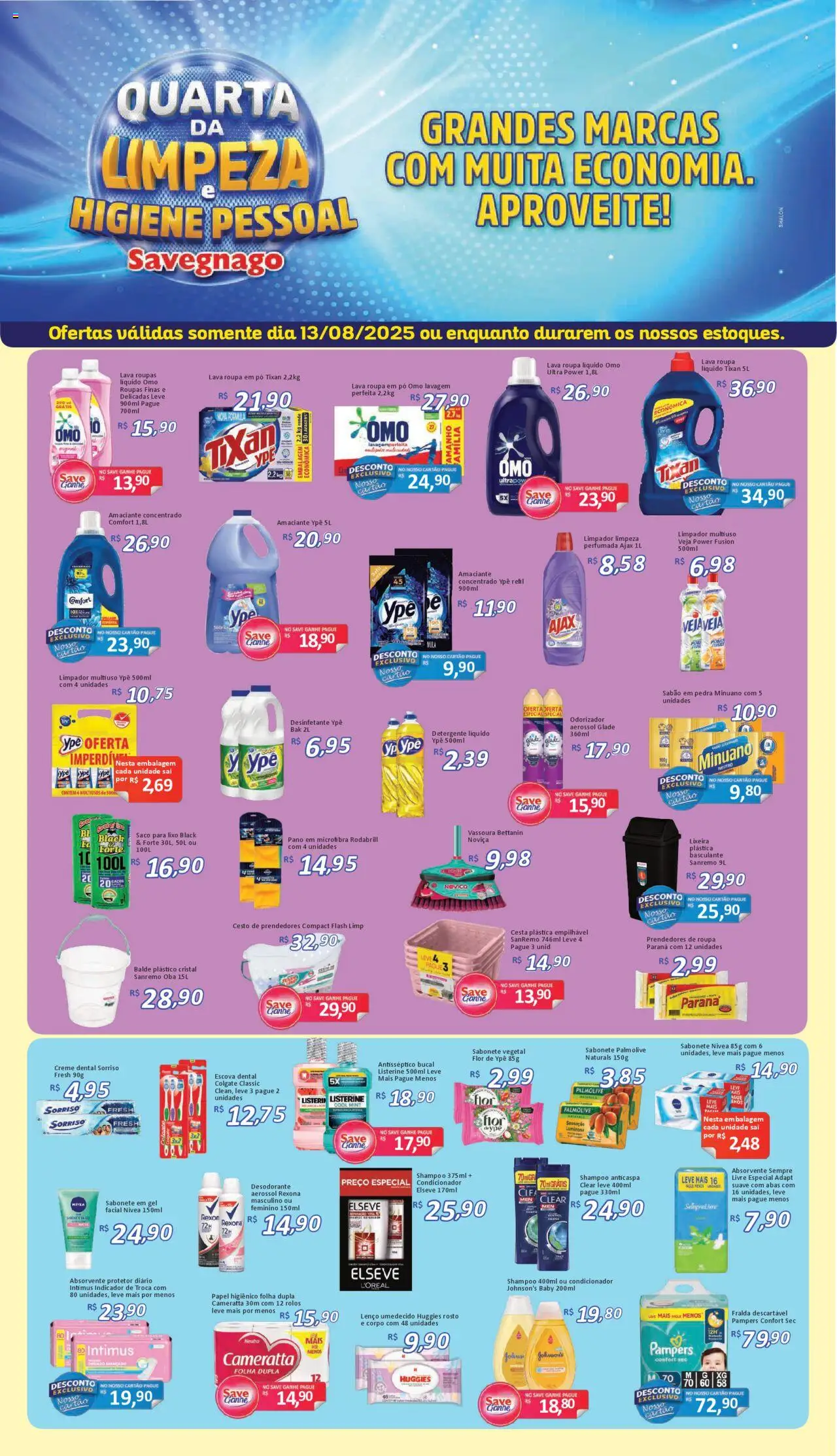 Savegnago - Ofertas da semana - página 1- válido a partir de 13/08/2025
