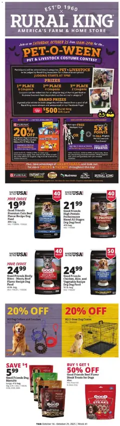 Preview Rural King Weekly Ad valid from 10/16/2025