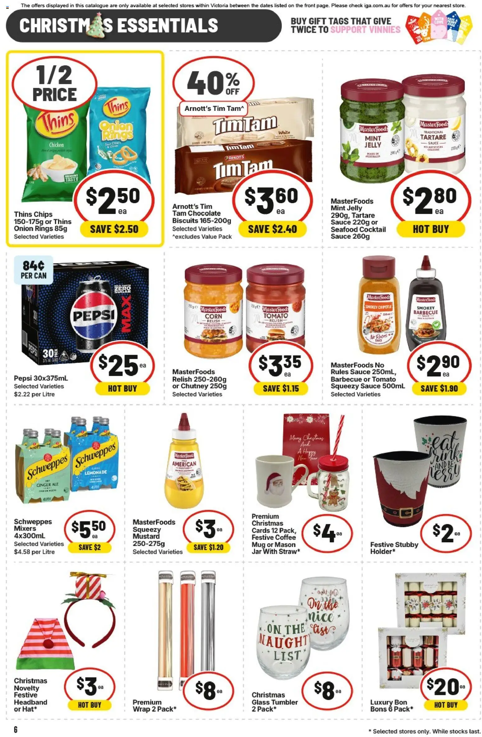 IGA Catalogue VIC - page 9- valid from 12/11/2025