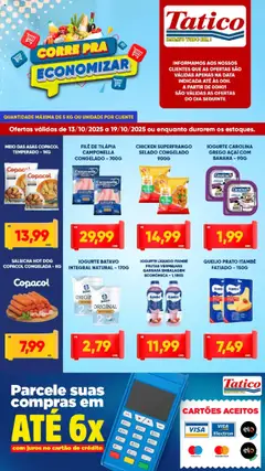 Pré-visualização Tatico - Ofertas da semana válida a partir de 13/10/2025