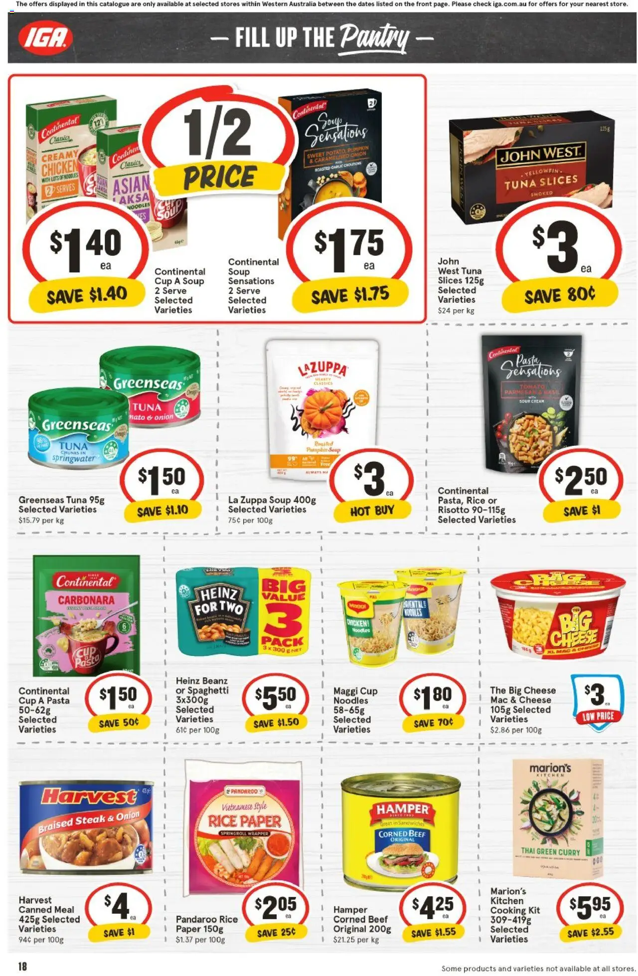 IGA Catalogue WA - page 20- valid from 16/07/2025