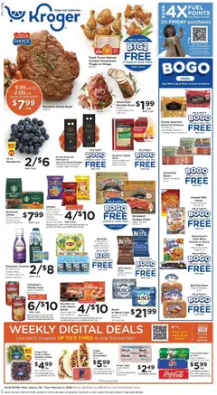 Preview Kroger Weekly Ad valid from 01/28/2026