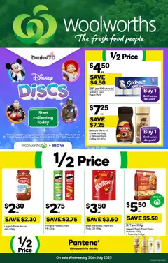 Woolworths catalogue preview - valid from 30/07/2025