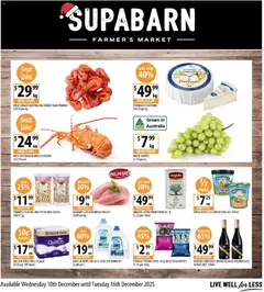 Supabarn catalogue preview - valid from 10/12/2025