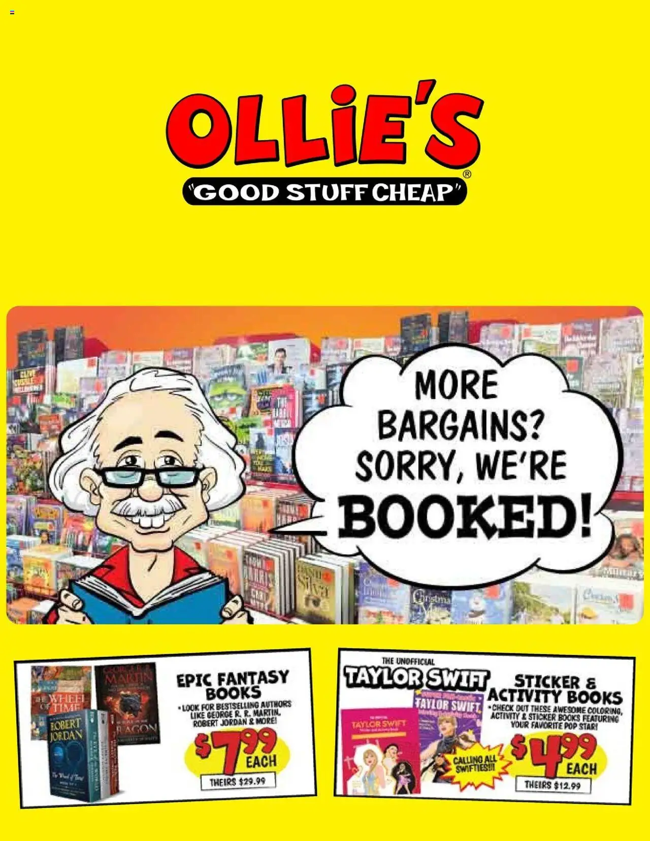 Ollie's Weekly Ad - page 1- valid from 09/16/2025