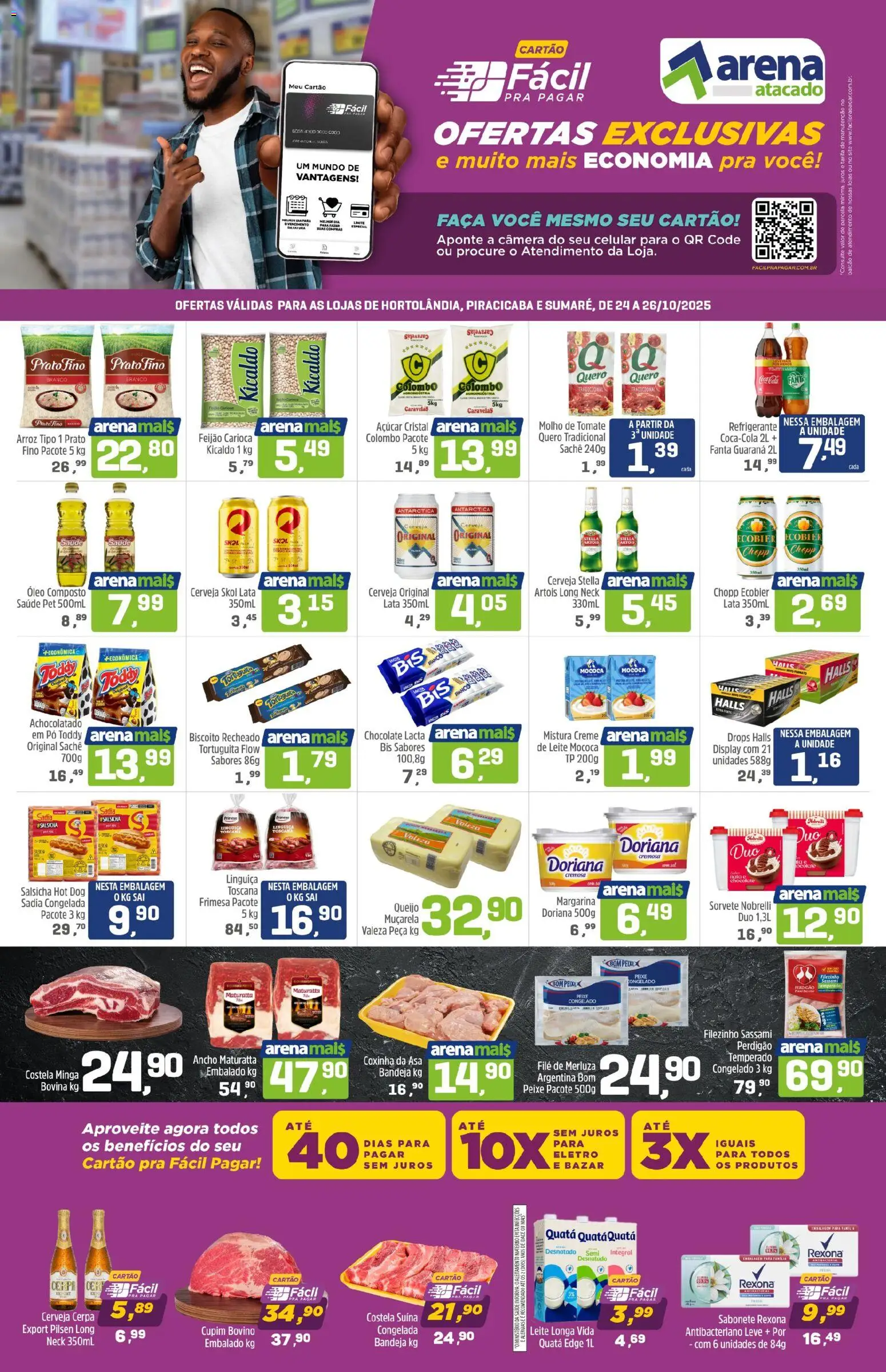 Arena Atacado - Ofertas da semana - página 1- válido a partir de 24/10/2025
