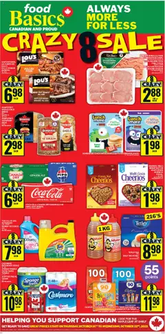 Preview Food Basics weekly flyer / circulaire valid from Oct 16, 2025