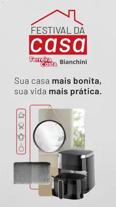 Pré-visualização Ferreira Costa - Ofertas Festival da Casa válida a partir de 14/08/2025