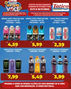 Pré-visualização Tatico - Ofertas Fim de Semana válida a partir de 13/11/2025
