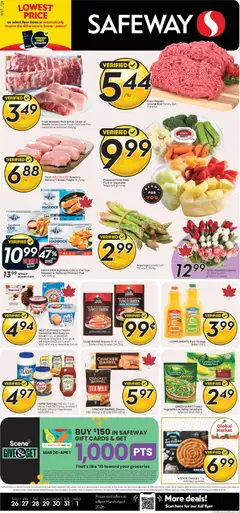 Preview Safeway weekly flyer / circulaire valid from Mar 26, 2026