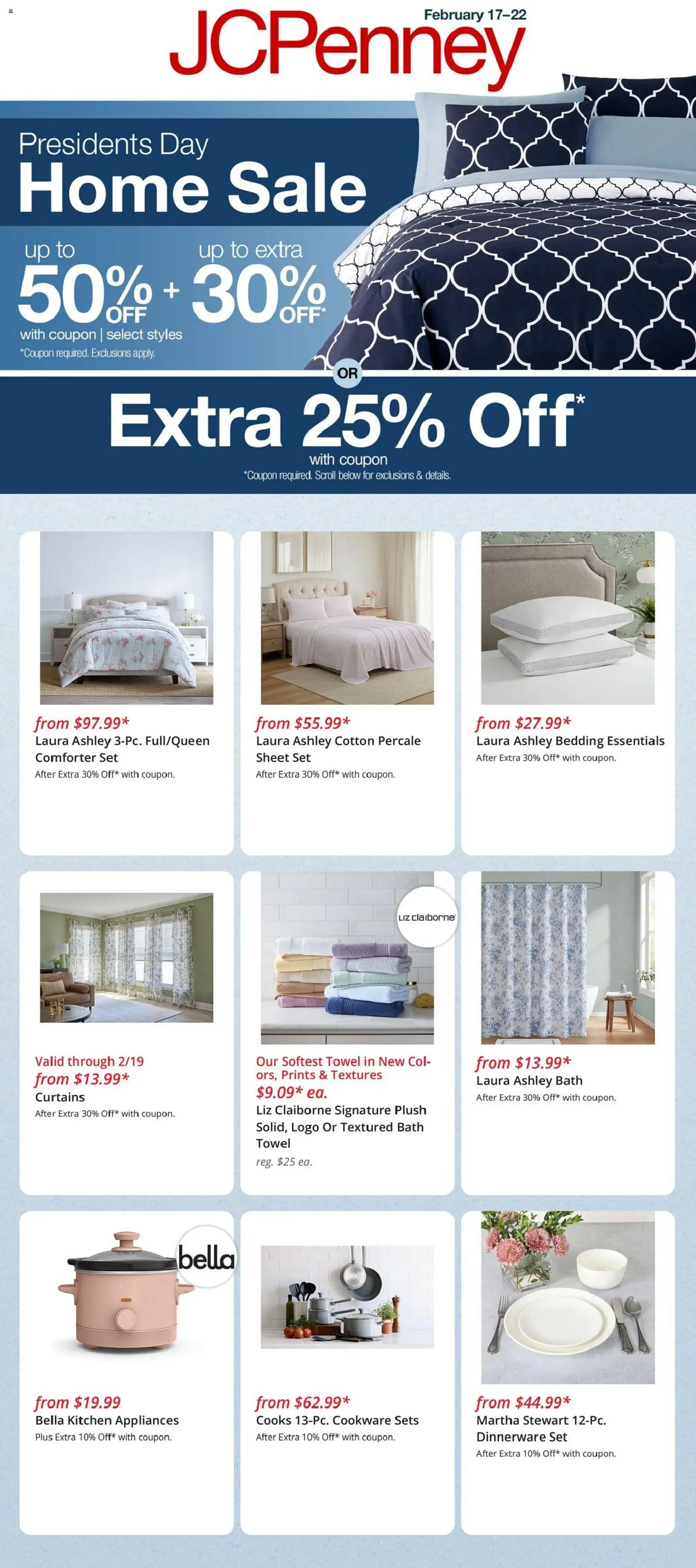 JCPenney Weekly Ad - page 1- valid from 02/17/2026