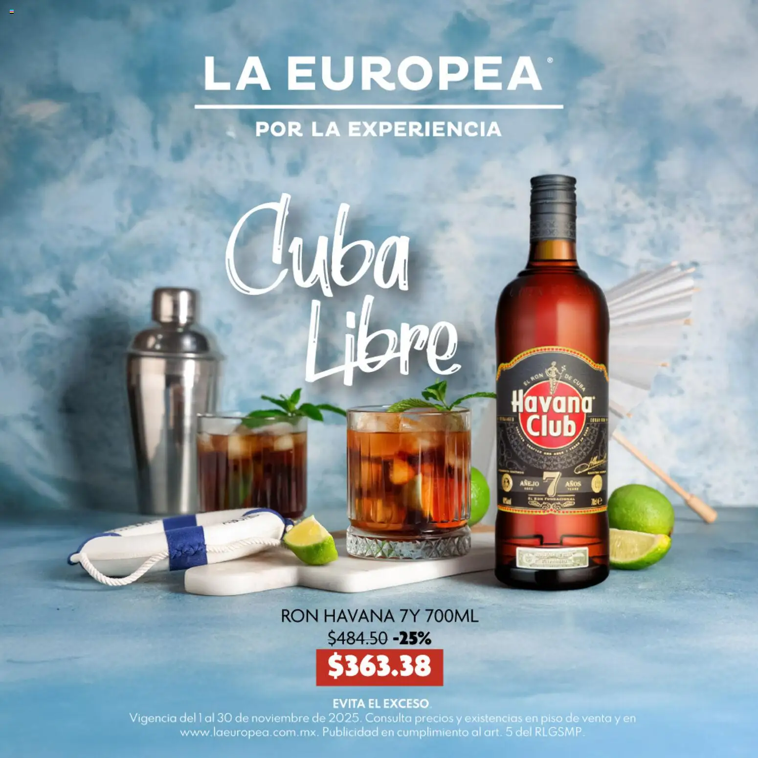 La Europea catálogo Cuba Libre - página 1- válido desde 26/11/2025