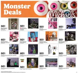 Preview Michaels Weekly Ad valid from 10/19/2025