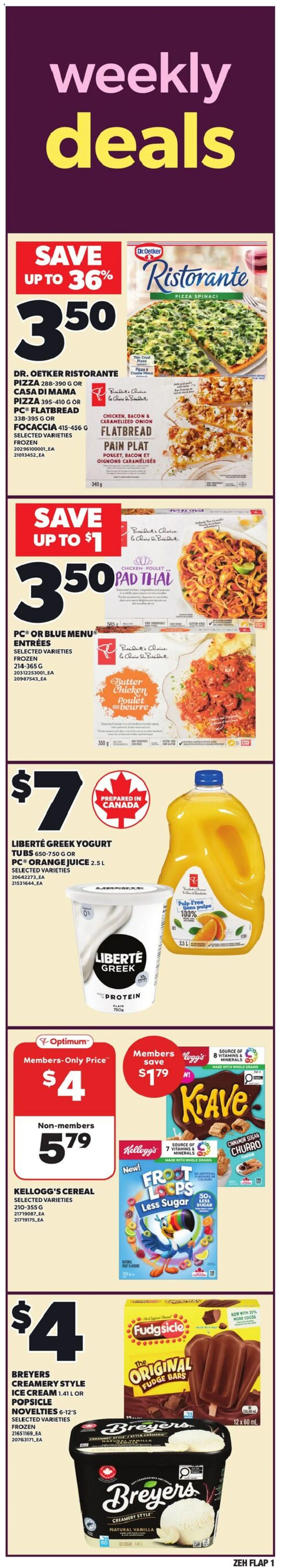 Zehrs weekly flyer / circulaire - page 1- valid from Apr 9, 2026
