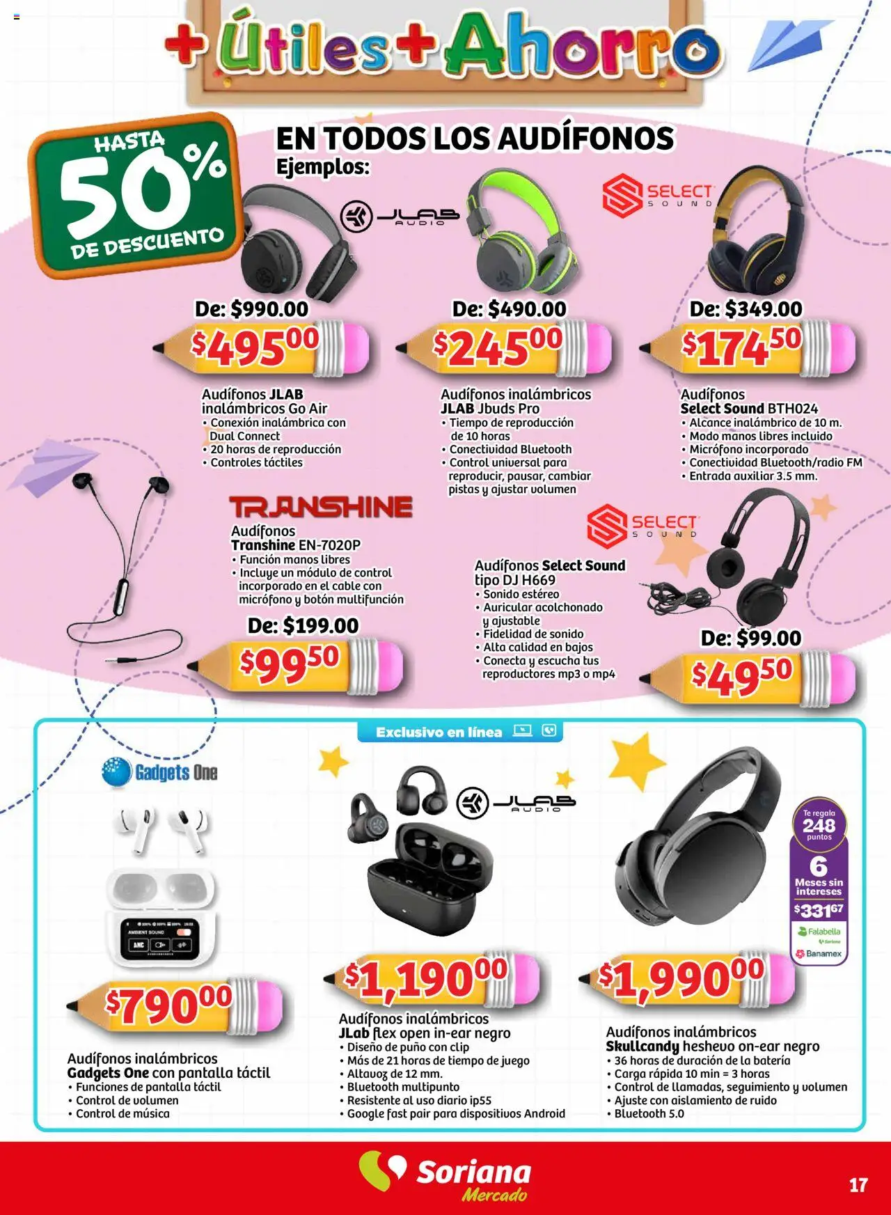 Soriana - Más Útiles más Ahorro Mercado Nacional - página 17- válido desde 18/07/2025