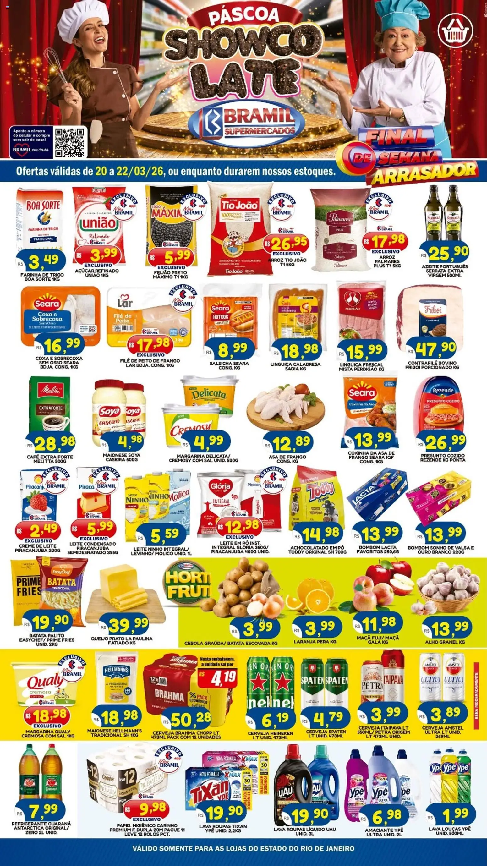 Bramil Supermercados - Ofertas da semana - página 1- válido a partir de 20/03/2026
