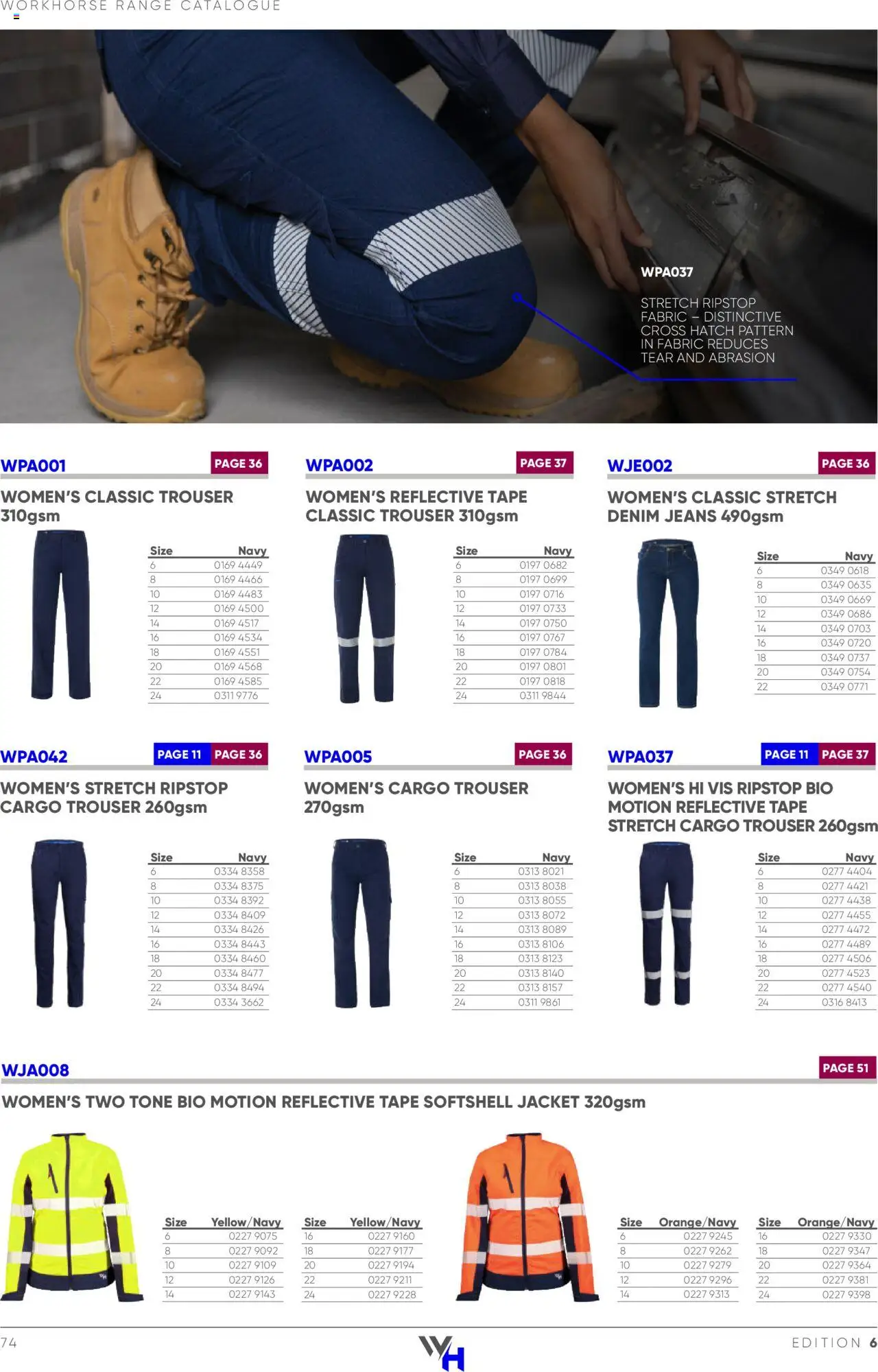 Black Woods Workhorse Catalogue  - page 74- valid from 19/02/2024