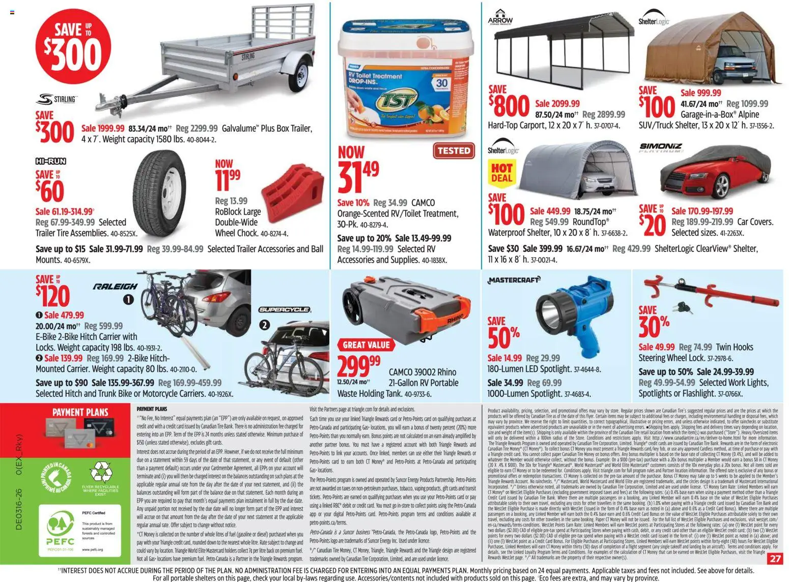 Canadian Tire weekly flyer - page 27- valid from Apr 16, 2026