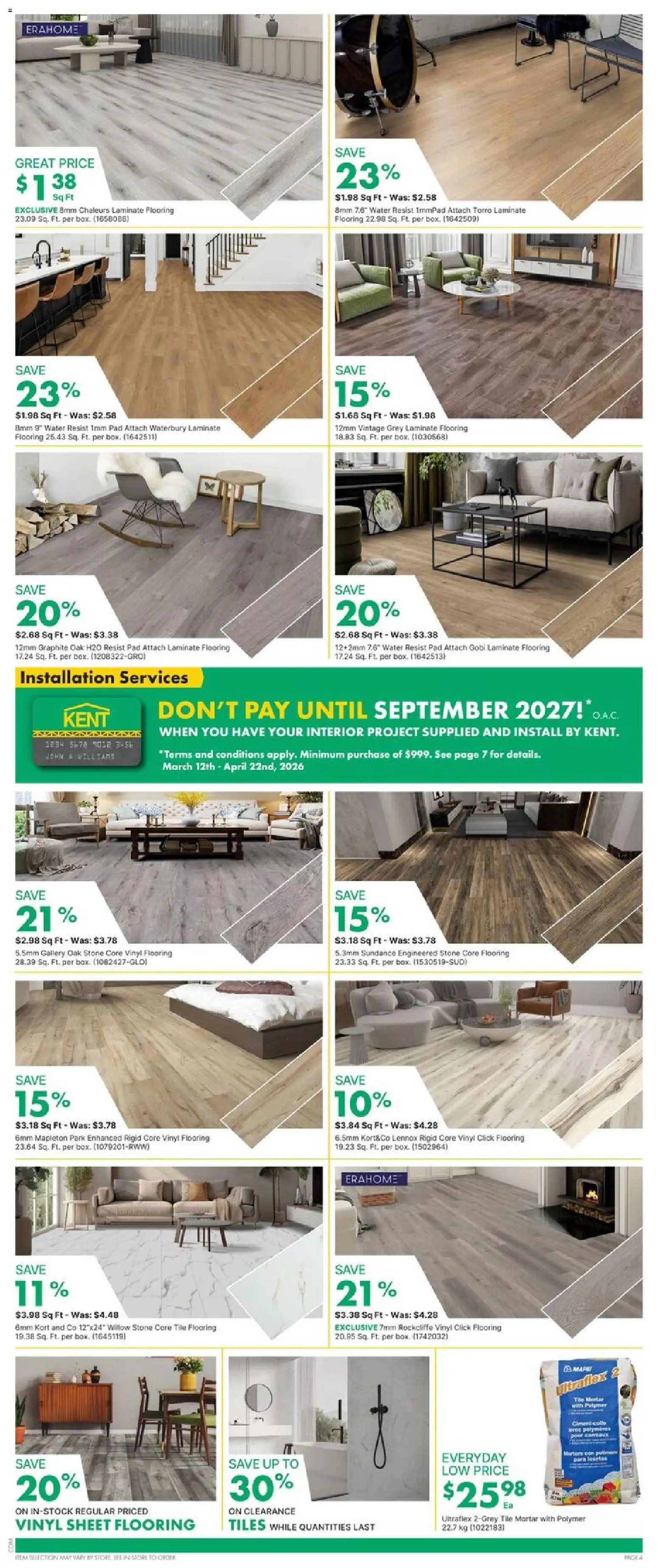 Kent weekly flyer / circulaire - page 8- valid from Apr 16, 2026