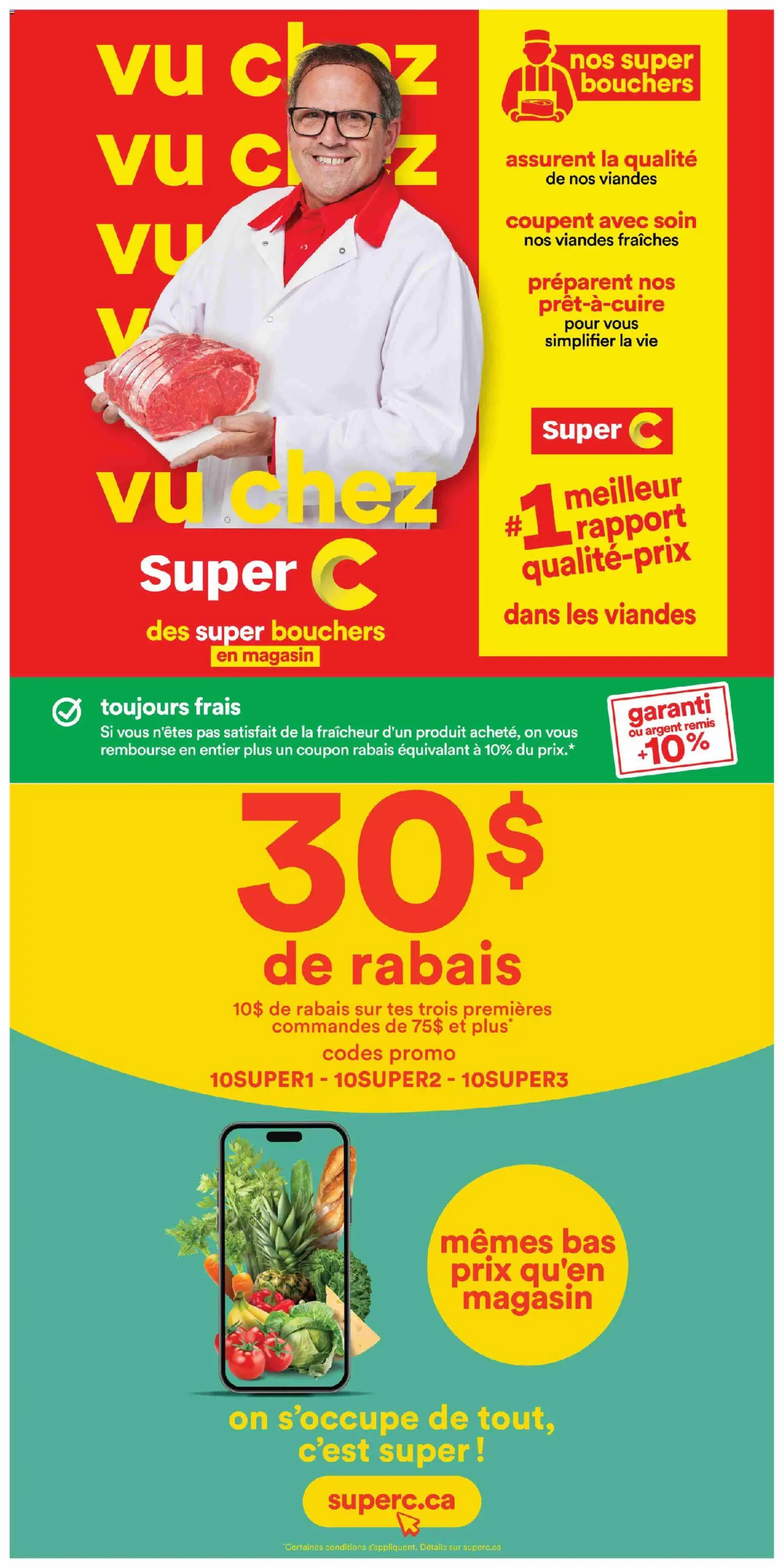 Super C weekly flyer / circulaire - page 6- valid from Jan 8, 2026