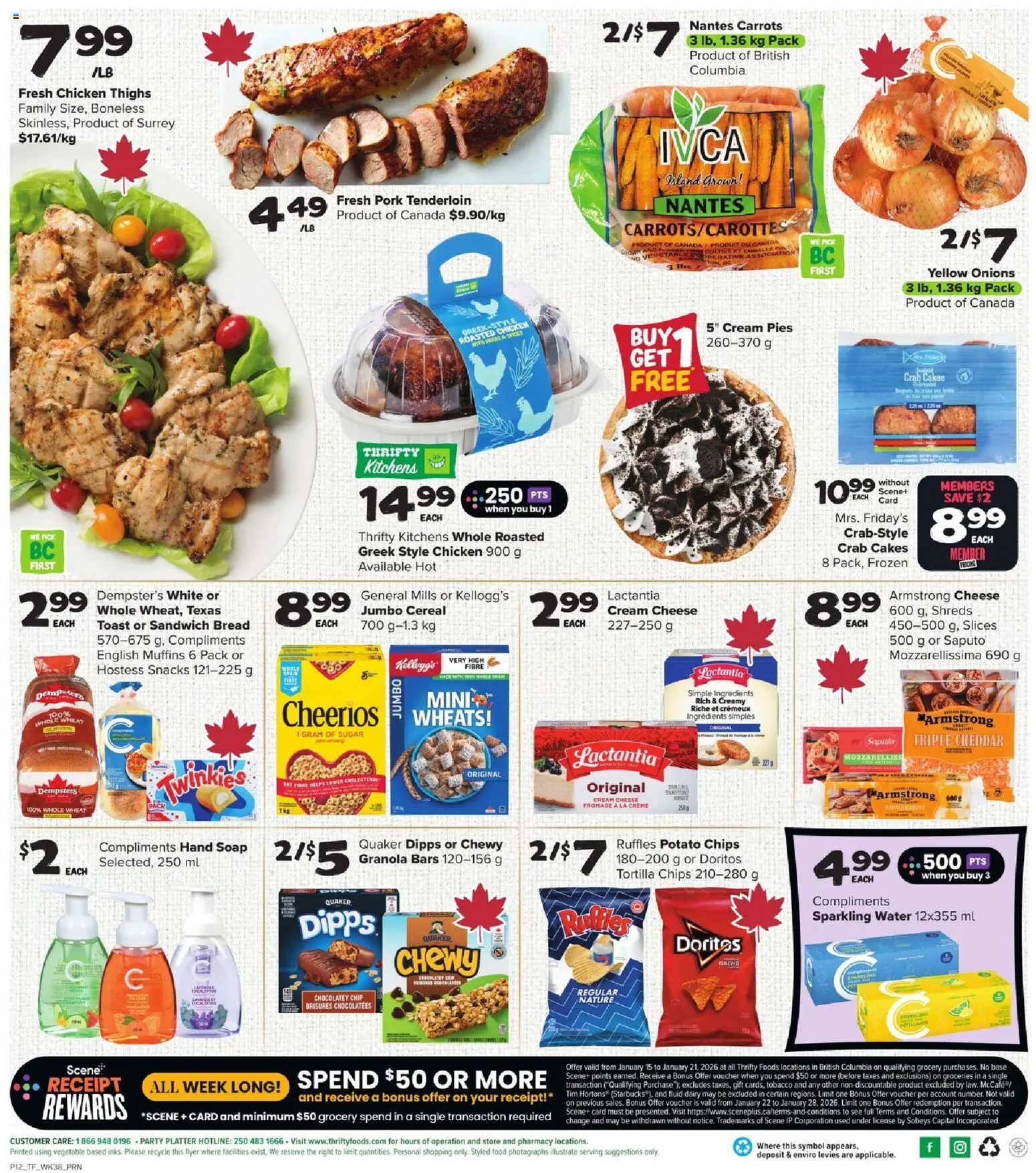 Thrifty Foods weekly flyer / circulaire - page 2- valid from Jan 15, 2026