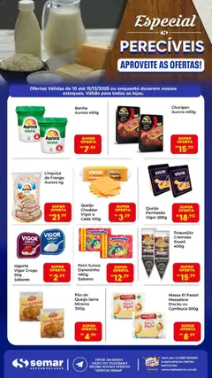 Pré-visualização Semar Supermercado - Ofertas Especial Perecíveis válida a partir de 10/12/2025
