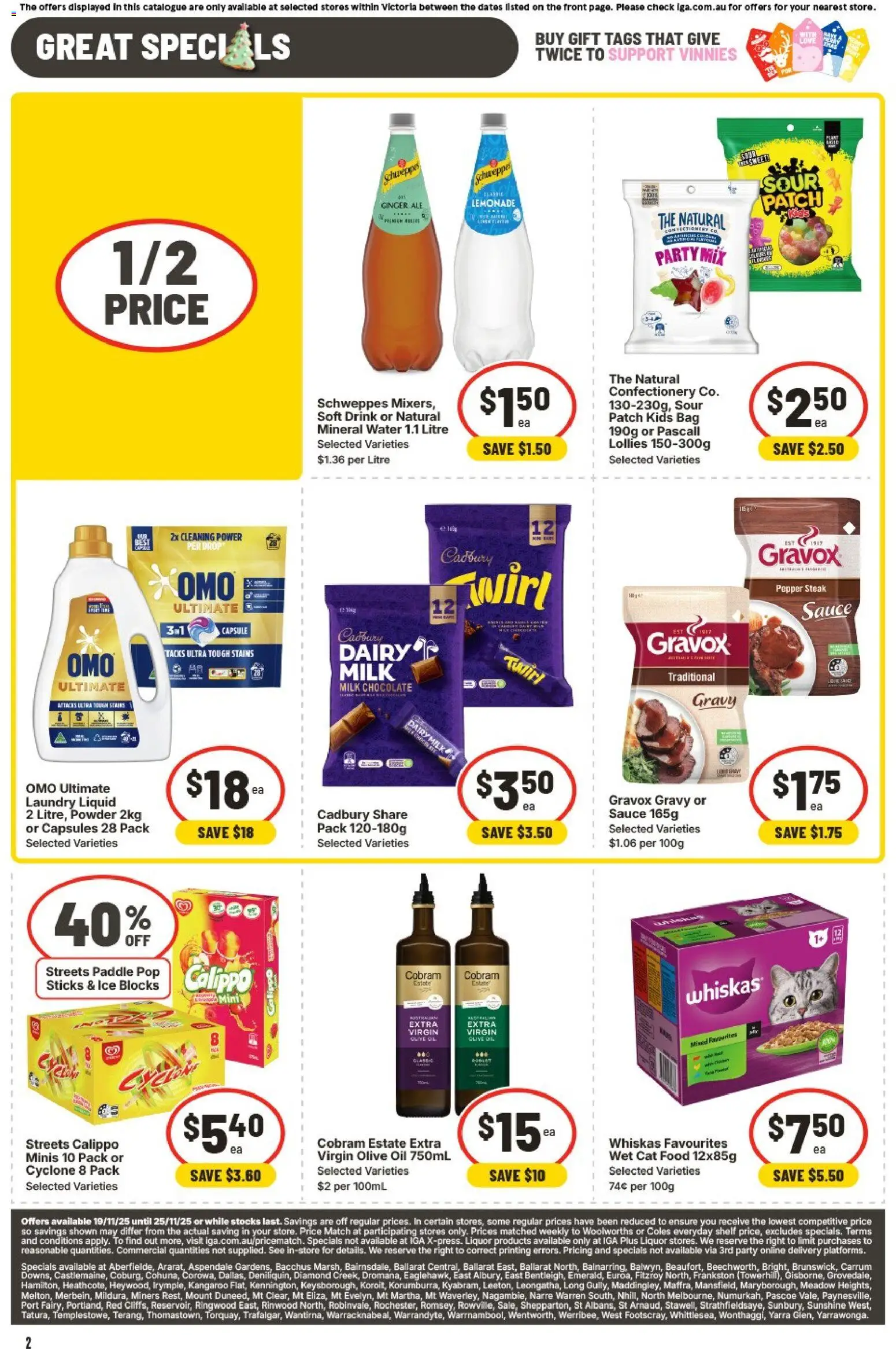 IGA  Catalogue  - page 3- valid from 19/11/2025