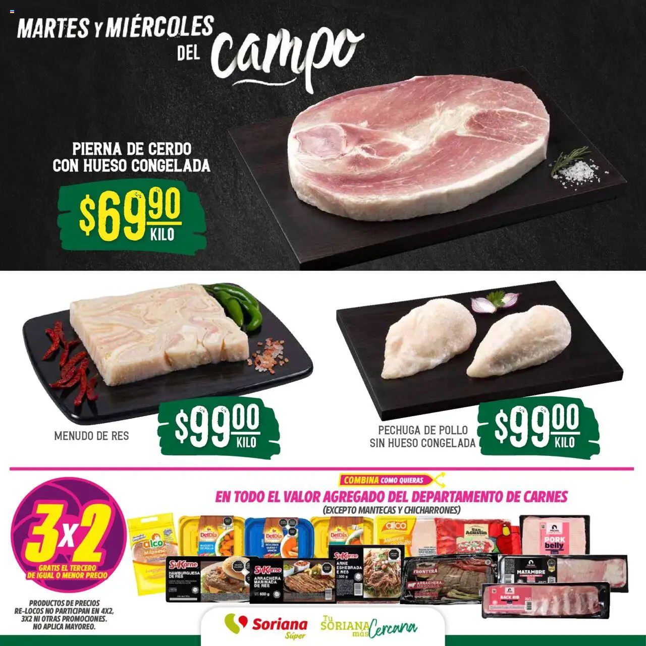 Soriana - Martes y Miércoles del Campo Súper: Ver, Tab, Chis, Camp, Yuc y Q. Roo - página 4- válido desde 15/07/2025