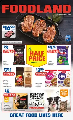 Foodland catalogue preview - valid from 08/04/2026