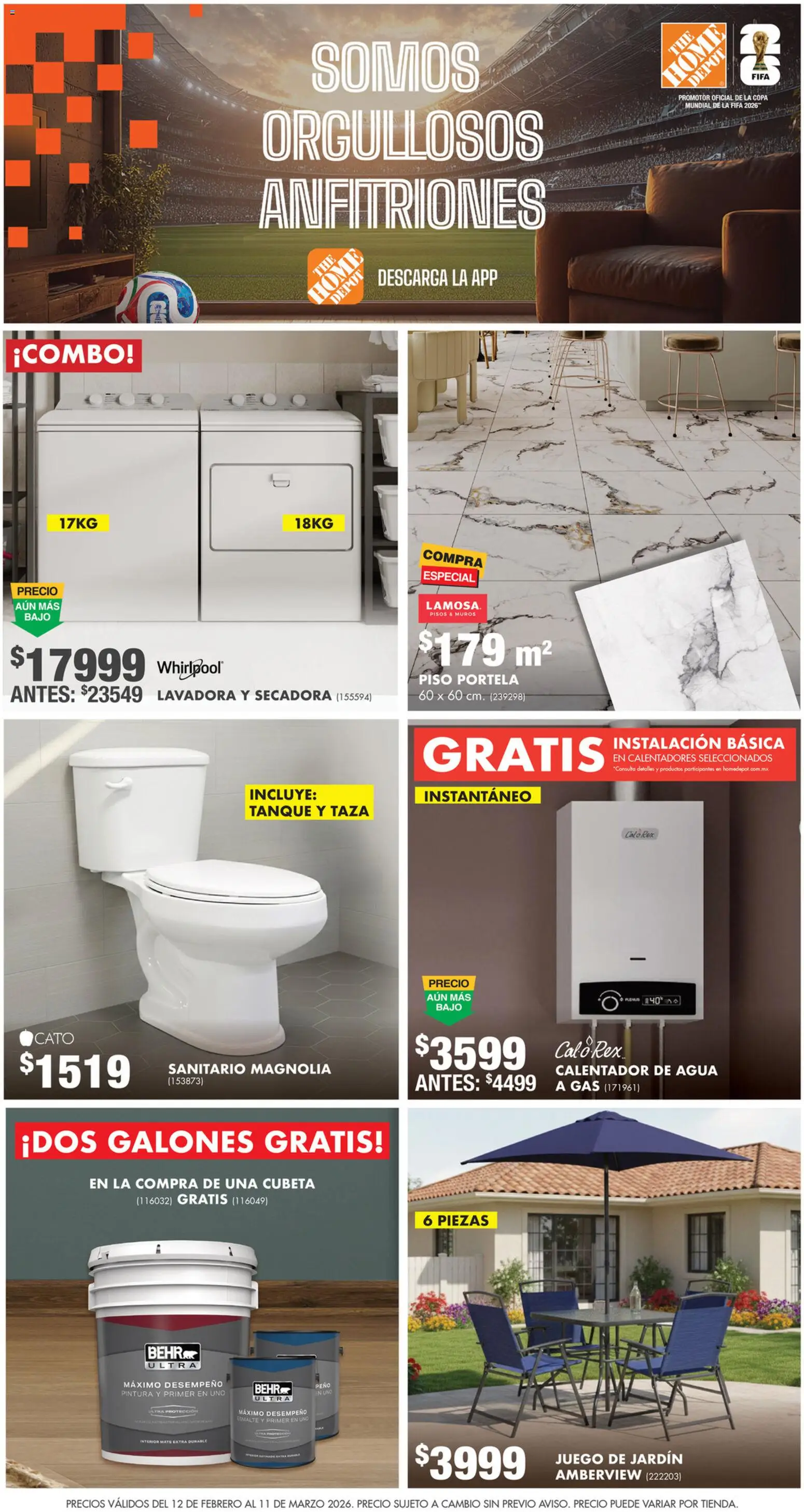 Home Depot catálogo - página 1- válido desde 12/02/2026