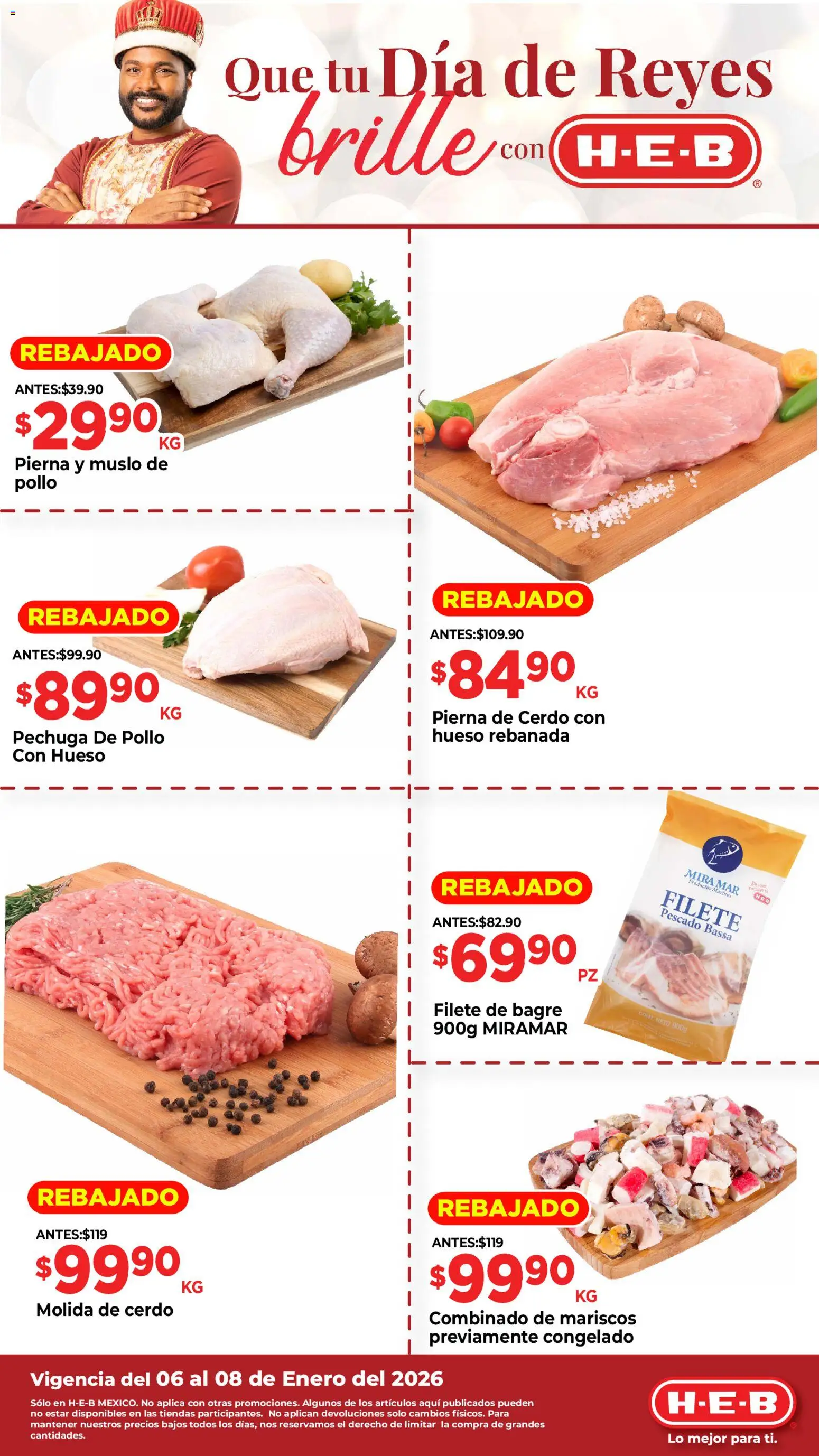 H-E-B folleto - página 1- válido desde 06/01/2026