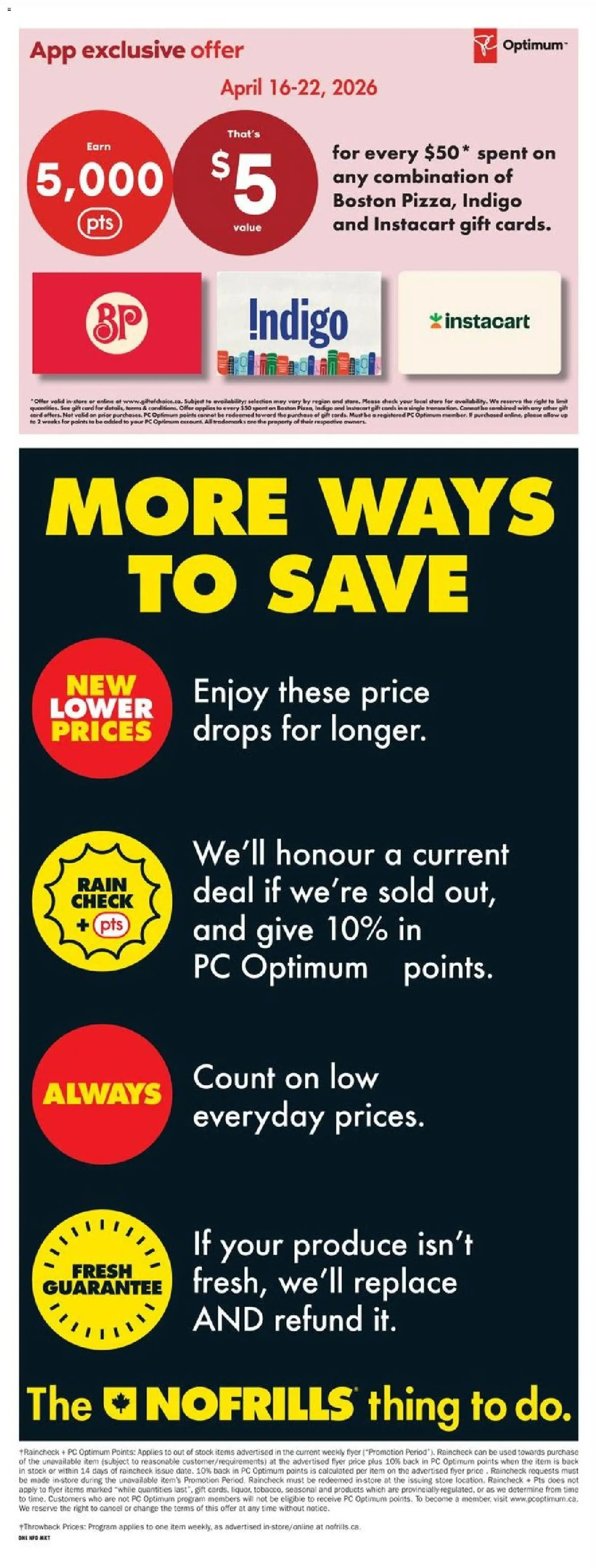 No Frills weekly flyer / circulaire - page 22- valid from Apr 16, 2026