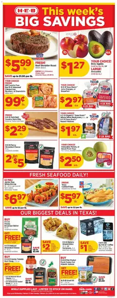Preview H-E-B Weekly Ad valid from 02/18/2026
