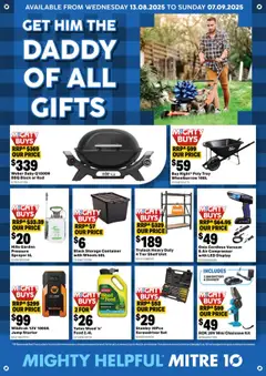 Mitre 10 catalogue preview - valid from 13/08/2025