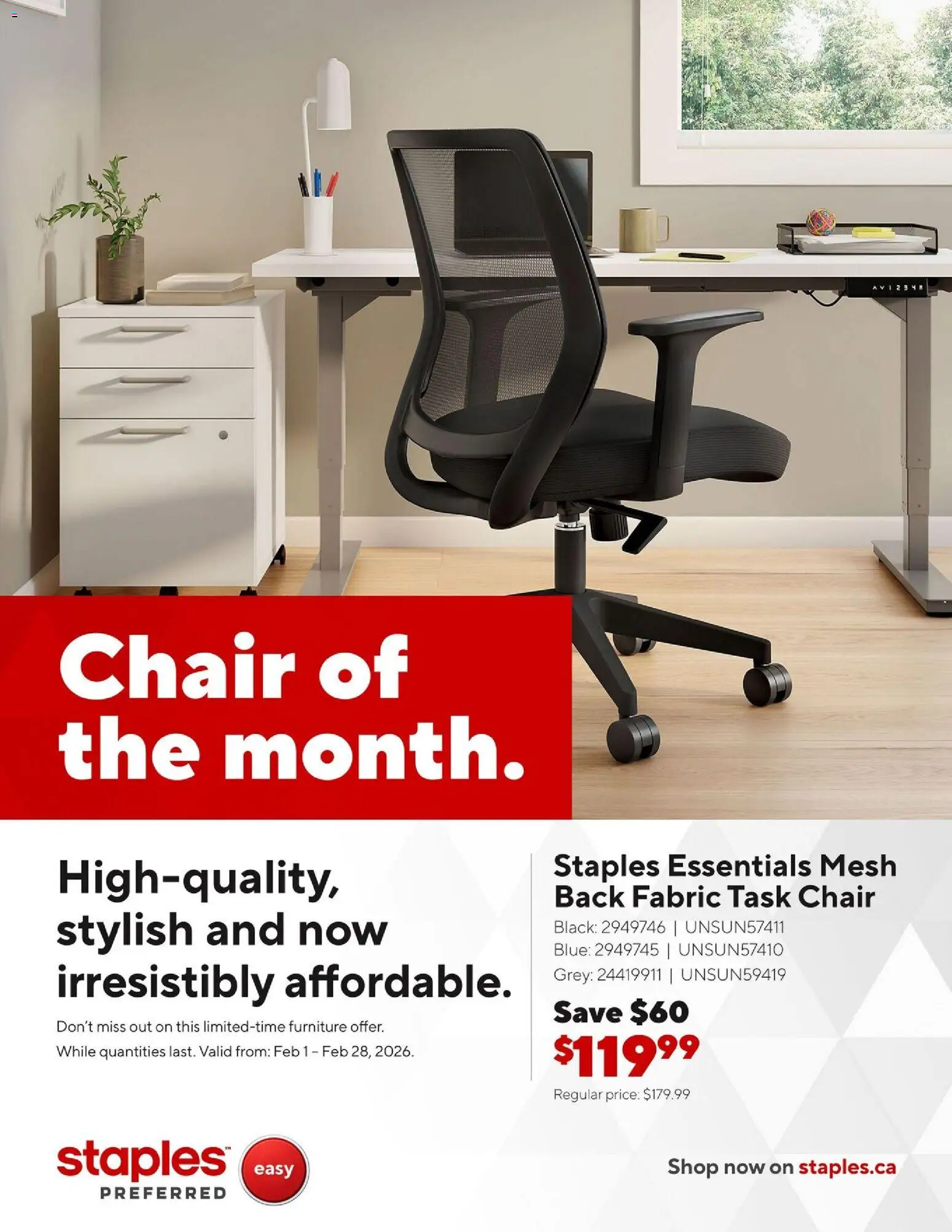 Staples - Business Flyer - page 1- valid from Feb 2, 2026