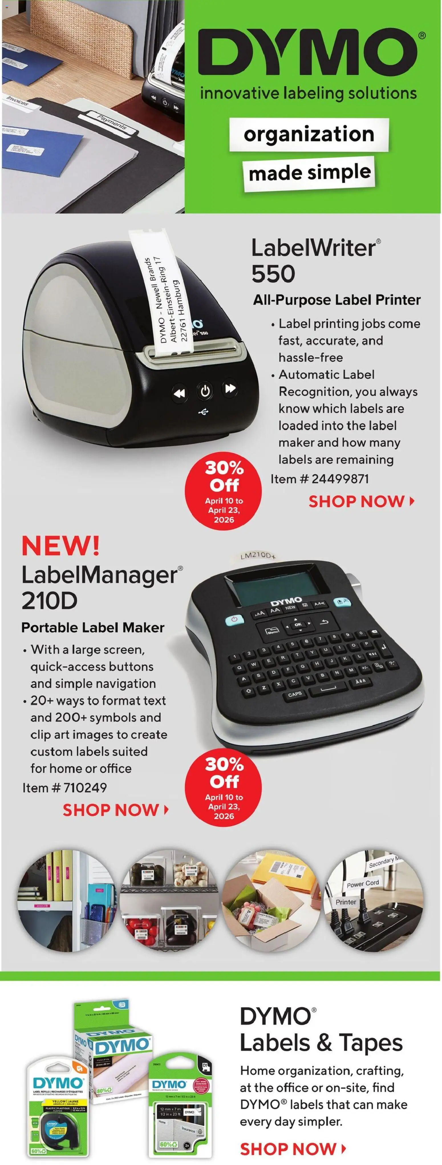 Staples weekly flyer / circulaire - page 18- valid from Apr 10, 2026