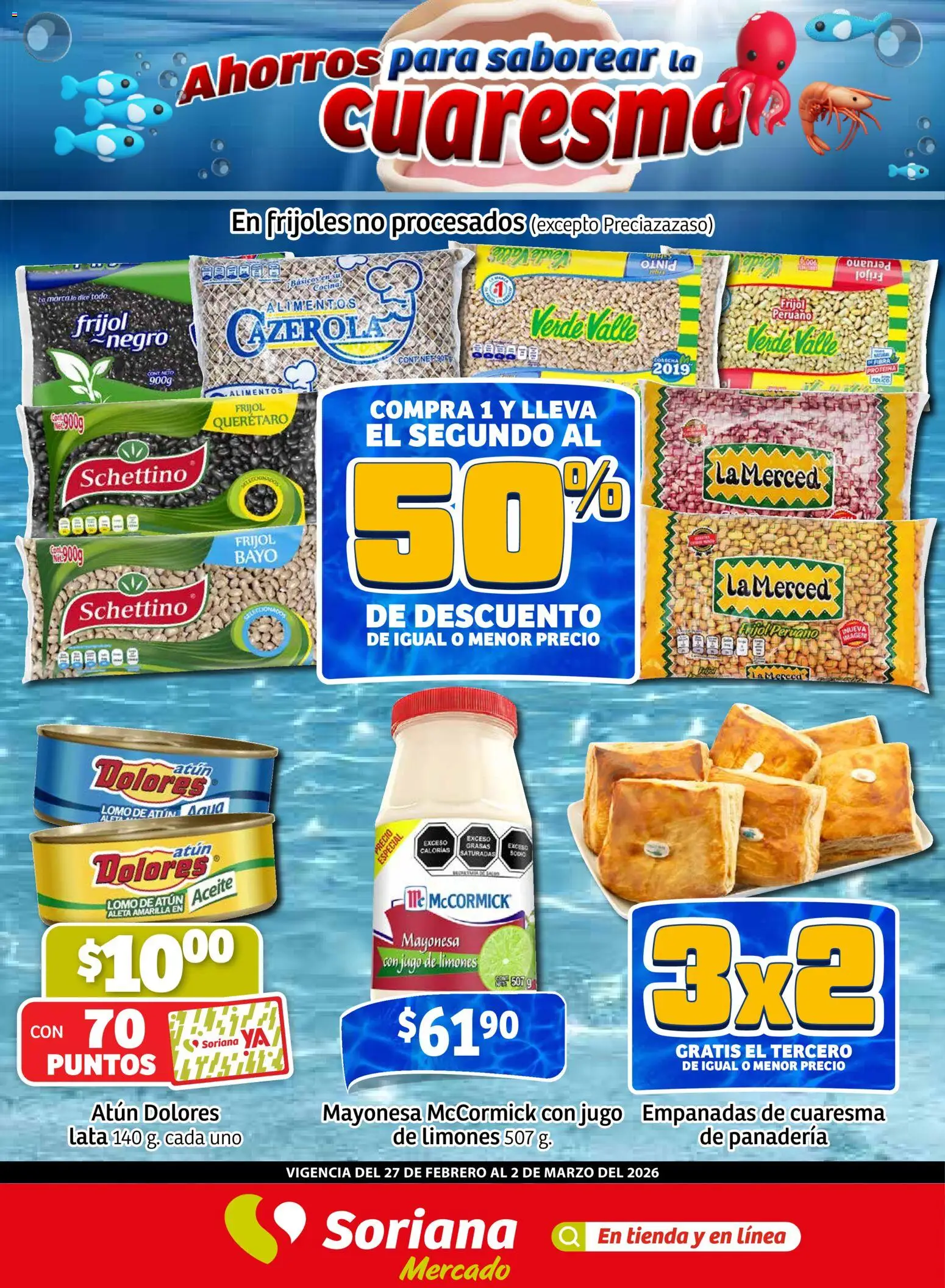 Soriana - Fin de Semana Mercado: Coah, Chih y Dur - página 1- válido desde 26/02/2026