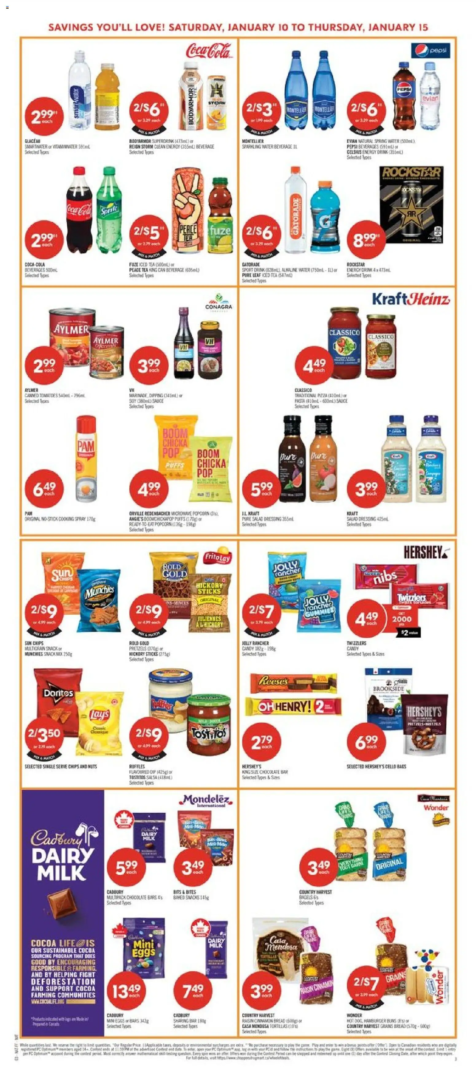 Shoppers weekly flyer / circulaire - page 8- valid from Jan 9, 2026