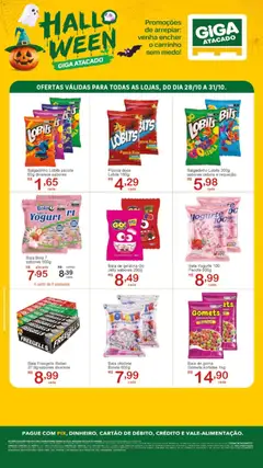 Pré-visualização GIGA Atacado - Ofertas de Halloween válida a partir de 28/10/2025