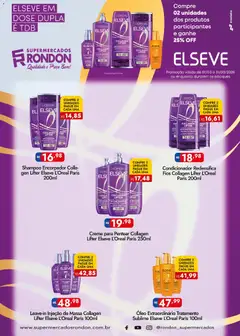 Pré-visualização Supermercados Rondon ofertas Elseve válida a partir de 01/03/2026