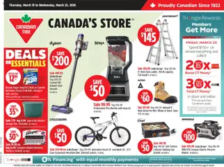 Preview Canadian Tire weekly flyer valid from Mar 19, 2026