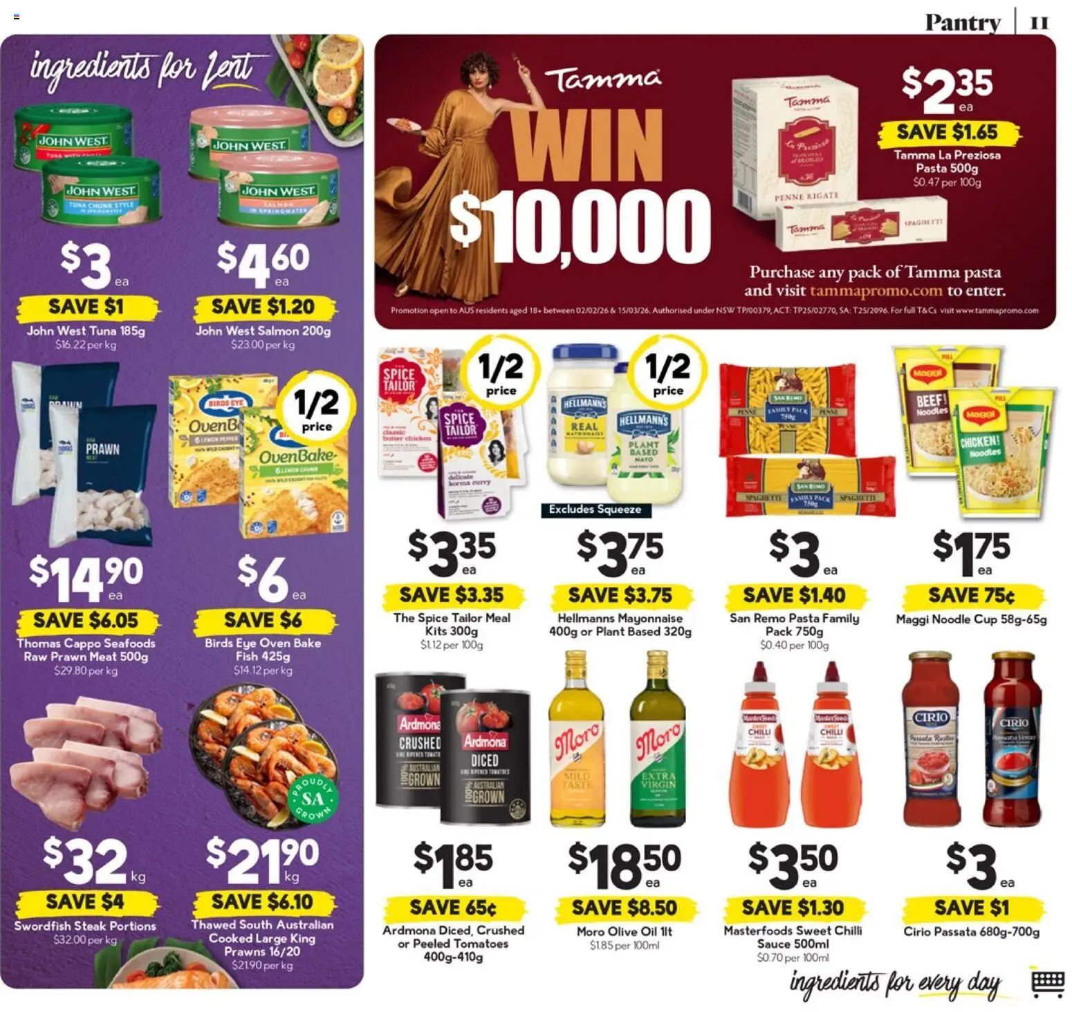 Drakes Catalogue SA - page 11- valid from 25/02/2026