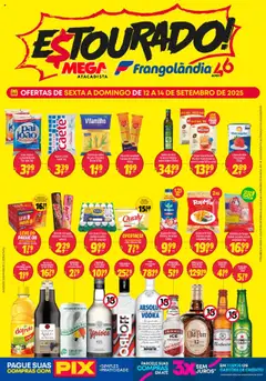 Pré-visualização Frangolândia - Ofertas Estourado válida a partir de 12/09/2025