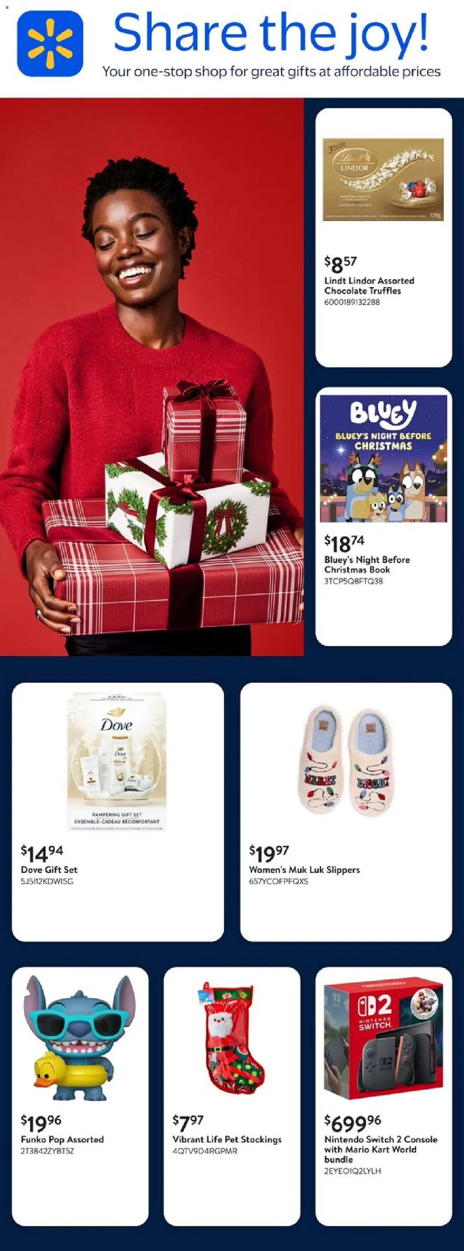 Walmart - Share the joy! - page 1- valid from Dec 4, 2025