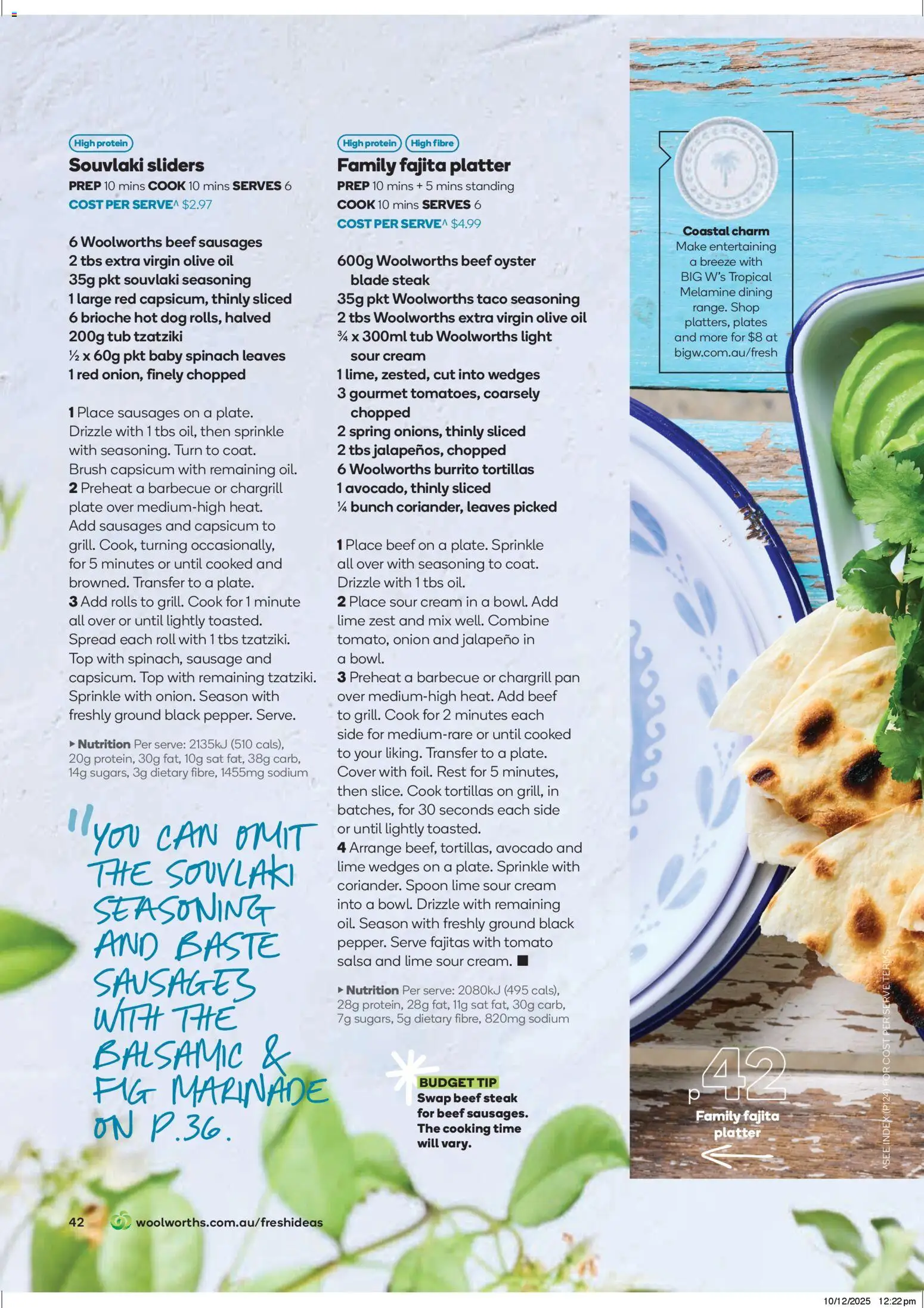 Woolworths Fresh Ideas Magazine - page 42- valid from 14/01/2026